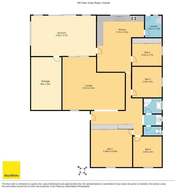 Floorplan of Homely house listing, 190 Glen Innes Road, Inverell NSW 2360