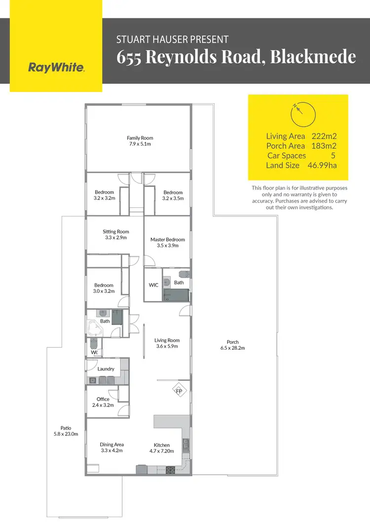 Floorplan of Homely rural property listing, 655 Reynolds Road, Backmede NSW 2470