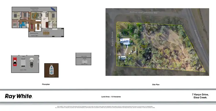 Floorplan of Homely house listing, 7 Keryn Drive, The Caves QLD 4702
