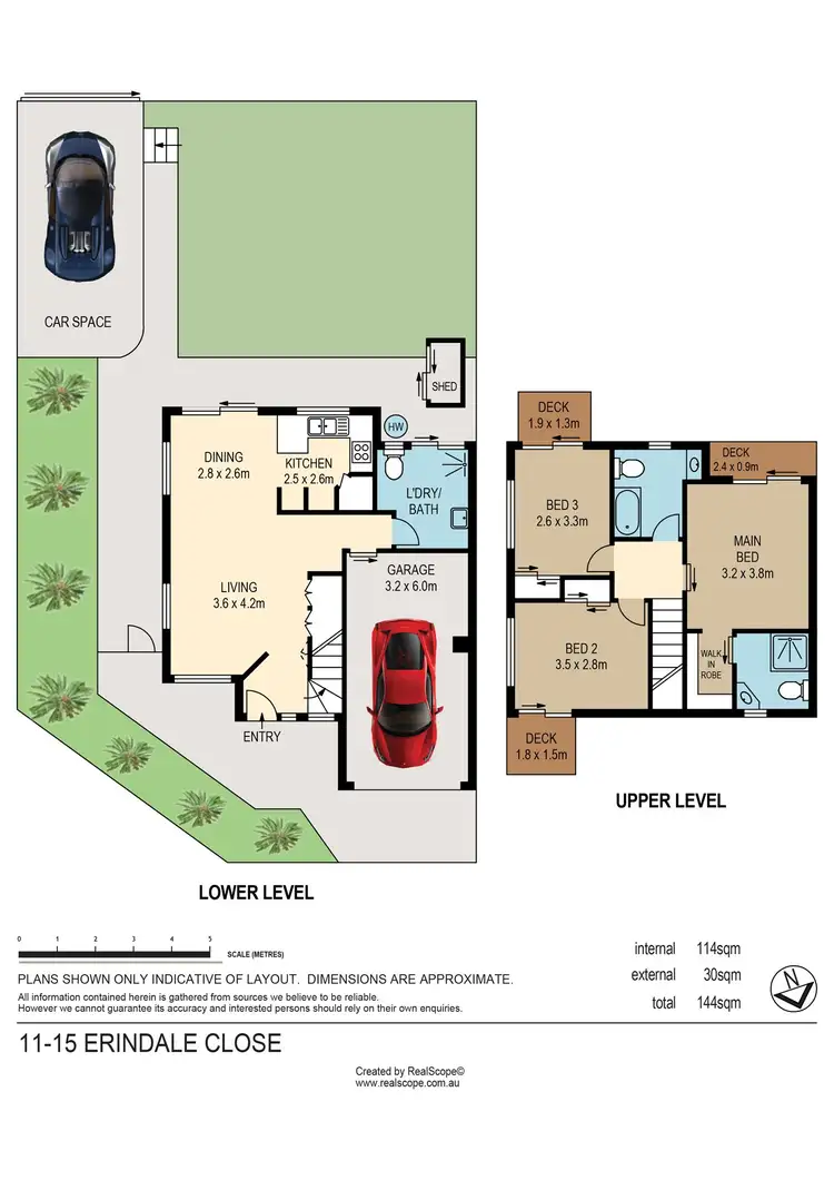 Floorplan of Homely townhouse listing, 11/15 Erindale Close, Wishart QLD 4122