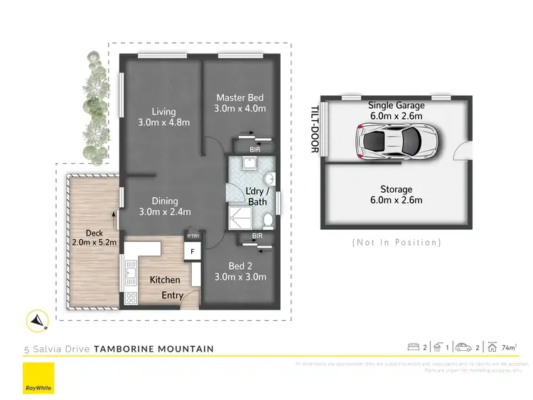 Floorplan of Homely house listing, 5 Salvia Drive, Tamborine Mountain QLD 4272