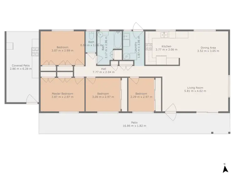 Floorplan of Homely house listing, 85 Harris Street, Emerald QLD 4720