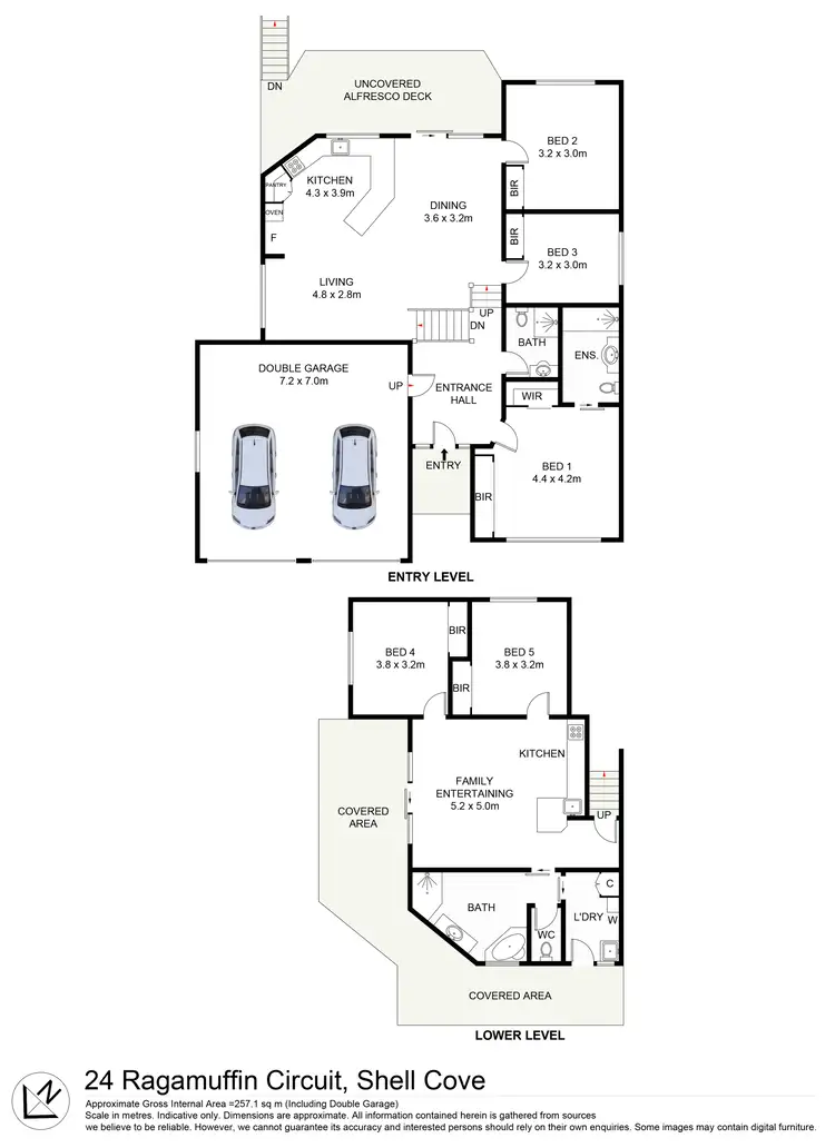 Floorplan of Homely house listing, 24 Ragamuffin Circuit, Shell Cove NSW 2529
