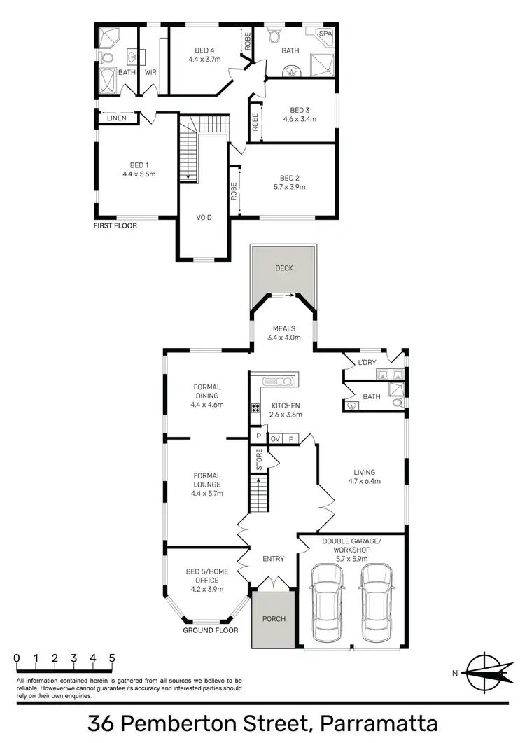 Floorplan of Homely house listing, 36 Pemberton Street, Parramatta NSW 2150