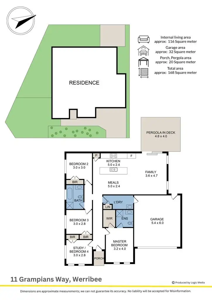 Floorplan of Homely house listing, 11 Grampians Avenue, Werribee VIC 3030