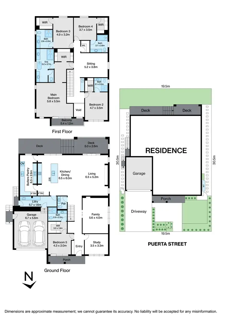 Floorplan of Homely house listing, 3 Puerta Street, Burwood VIC 3125