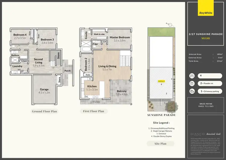 Floorplan of Homely villa listing, 2/27 Sunshine Parade, Miami QLD 4220