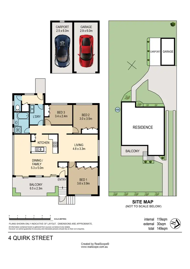 Floorplan of Homely house listing, 4 Quirk Street, The Gap QLD 4061