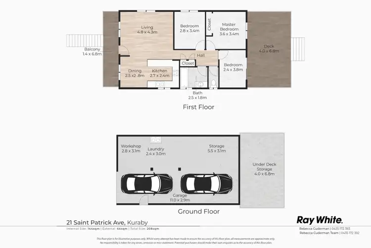 Floorplan of Homely house listing, 21 Saint Patrick Avenue, Kuraby QLD 4112
