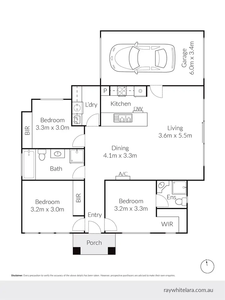 Floorplan of Homely house listing, 1/54 Donnybrook Road, Norlane VIC 3214
