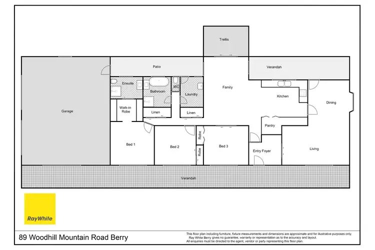 Floorplan of Homely rural property listing, 89 Woodhill Mountain Road, Berry NSW 2535