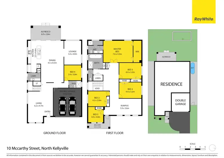 Floorplan of Homely house listing, 10 Mccarthy Street, North Kellyville NSW 2155