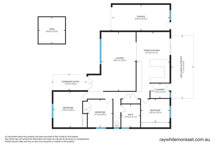 Floorplan of Homely house listing, 183 Harbord Street, Bonnells Bay NSW 2264