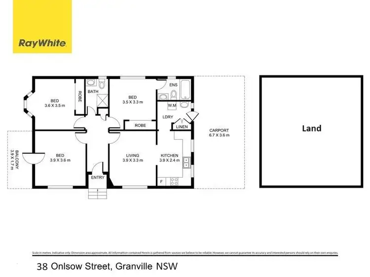 Floorplan of Homely house listing, 38 Onslow Street, Granville NSW 2142