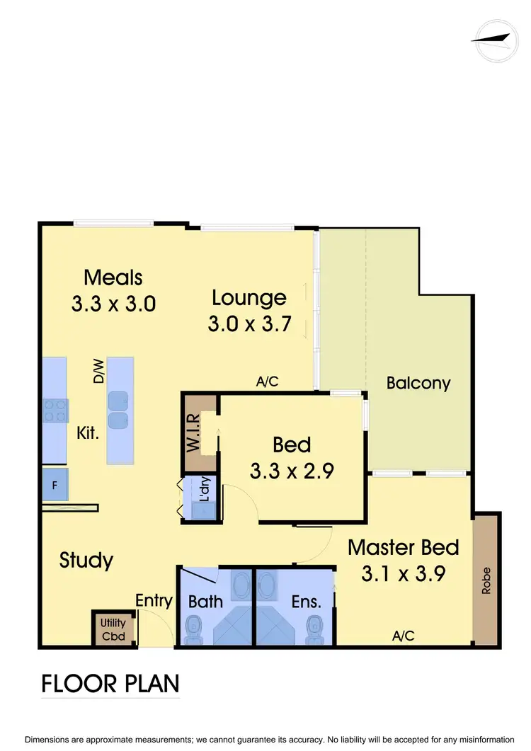 Floorplan of Homely apartment listing, 4/2 Albert Avenue, Oakleigh VIC 3166