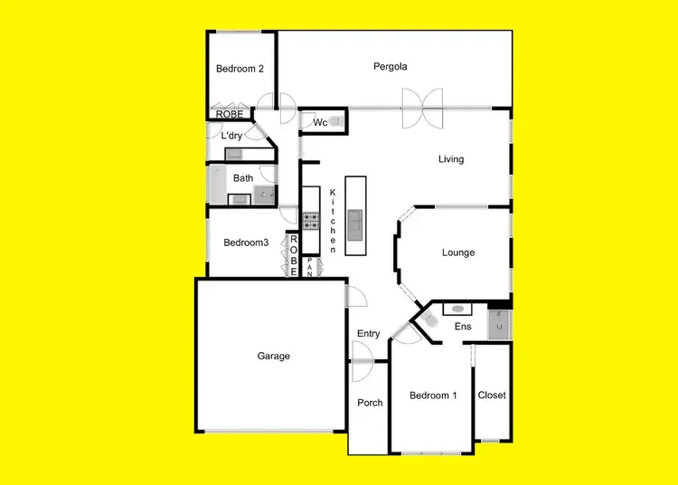 Floorplan of Homely house listing, 4 Essex Court, Mildura VIC 3500