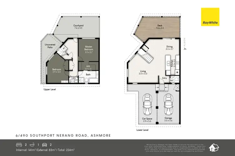 Floorplan of Homely house listing, 6/490 Southport Nerang Road, Ashmore QLD 4214