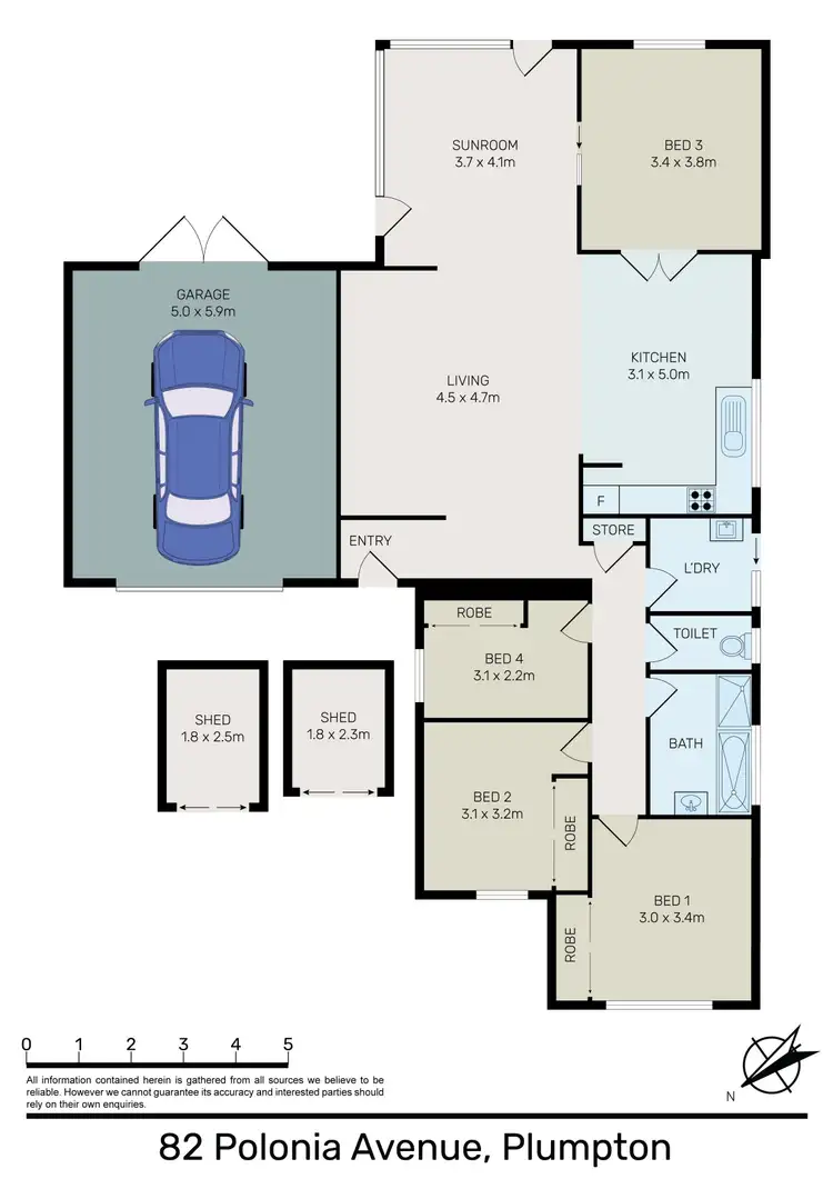 Floorplan of Homely house listing, 82 Polonia Avenue, Plumpton NSW 2761
