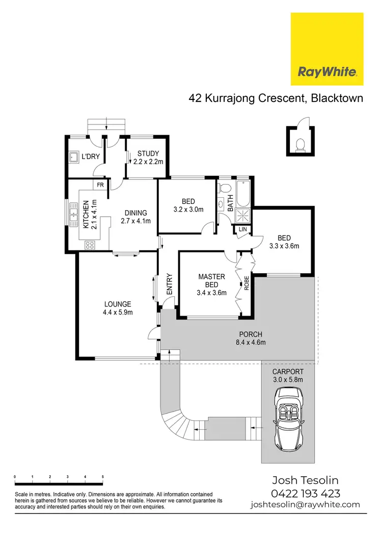 Floorplan of Homely house listing, 42 Kurrajong Crescent, Blacktown NSW 2148