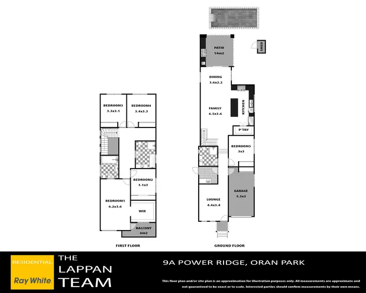 Floorplan of Homely house listing, 9a Power Ridge, Oran Park NSW 2570