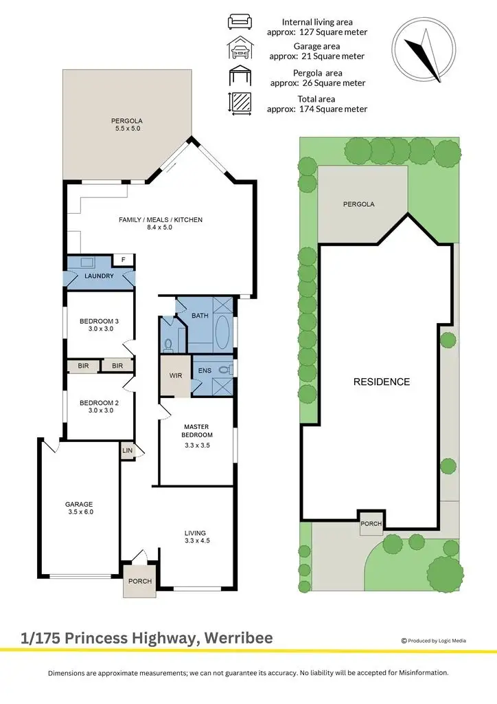 Floorplan of Homely house listing, 1/175 Princes Highway, Werribee VIC 3030