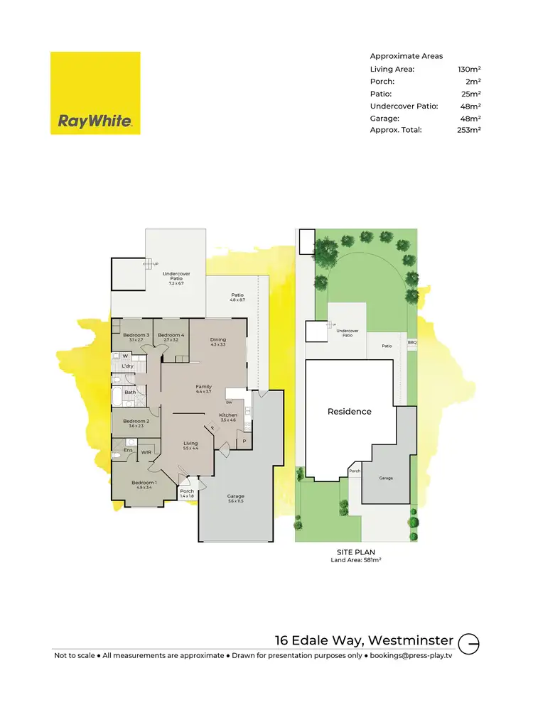 Floorplan of Homely house listing, 16 Edale Way, Westminster WA 6061
