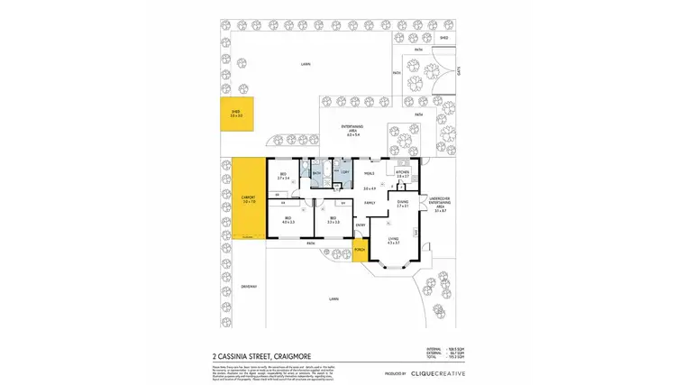 Floorplan of Homely house listing, 2 Cassinia Street, Craigmore SA 5114