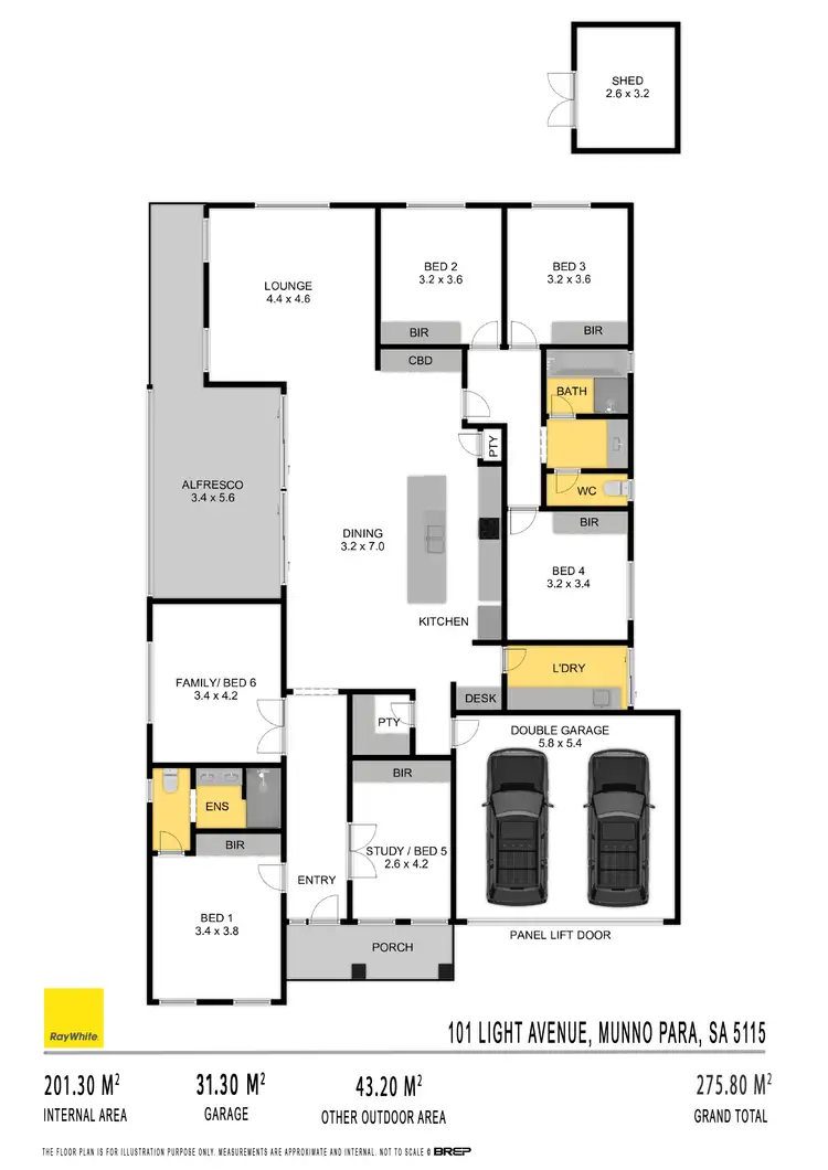 Floorplan of Homely house listing, 101 Light Avenue, Munno Para SA 5115