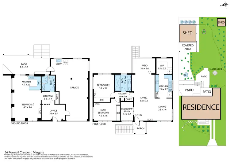 Floorplan of Homely house listing, 56 Pownall Crescent, Margate QLD 4019