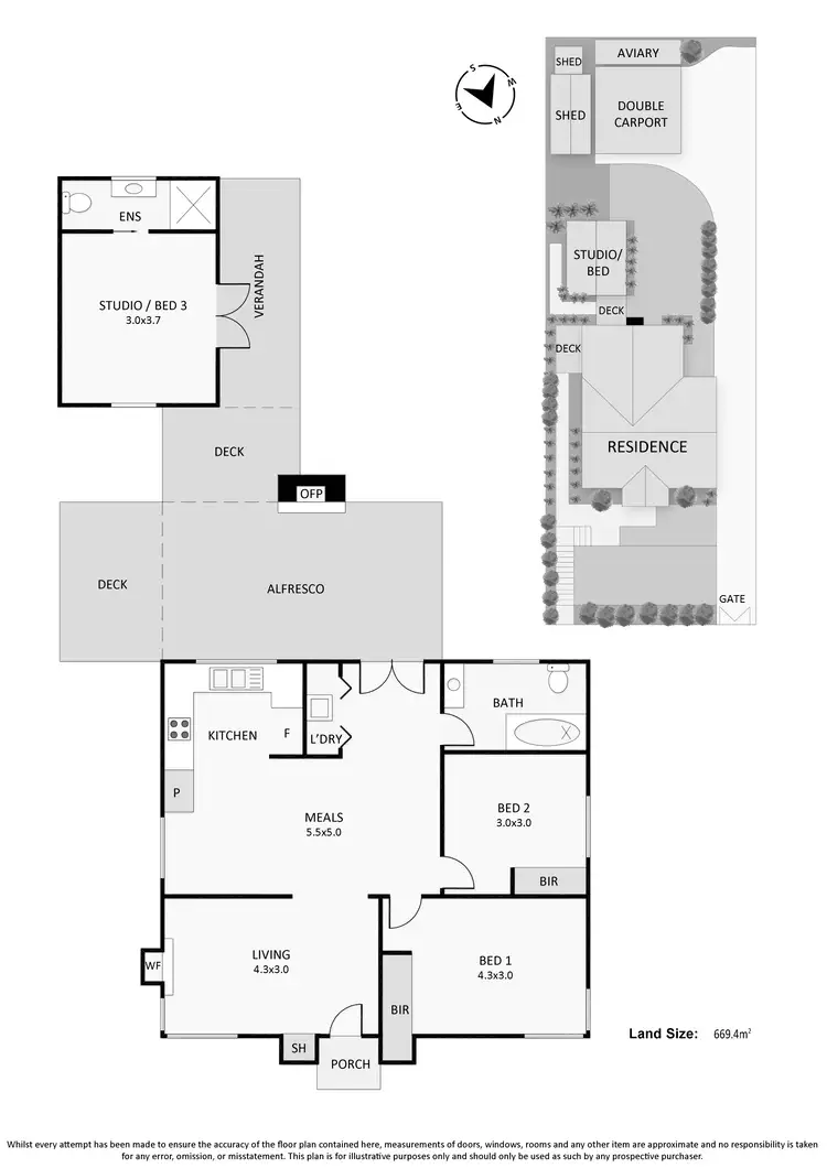 Floorplan of Homely house listing, 45 Jasper Terrace, Frankston South VIC 3199