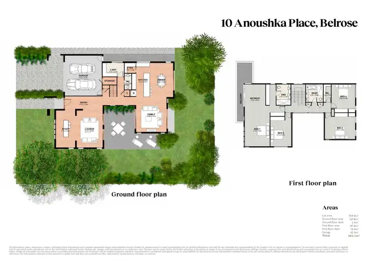 Floorplan of Homely house listing, 10 Anoushka Place, Belrose NSW 2085