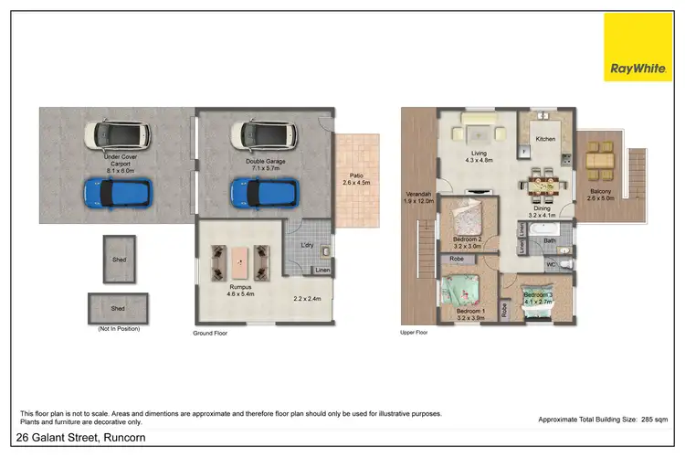 Floorplan of Homely house listing, 26 Galant Street, Runcorn QLD 4113
