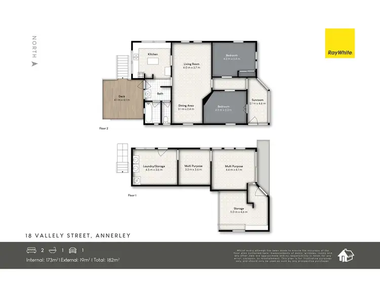 Floorplan of Homely house listing, 18 Vallely Street, Annerley QLD 4103