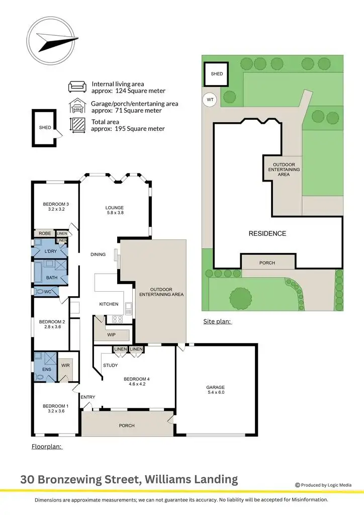 Floorplan of Homely house listing, 30 Bronzewing Street, Williams Landing VIC 3027