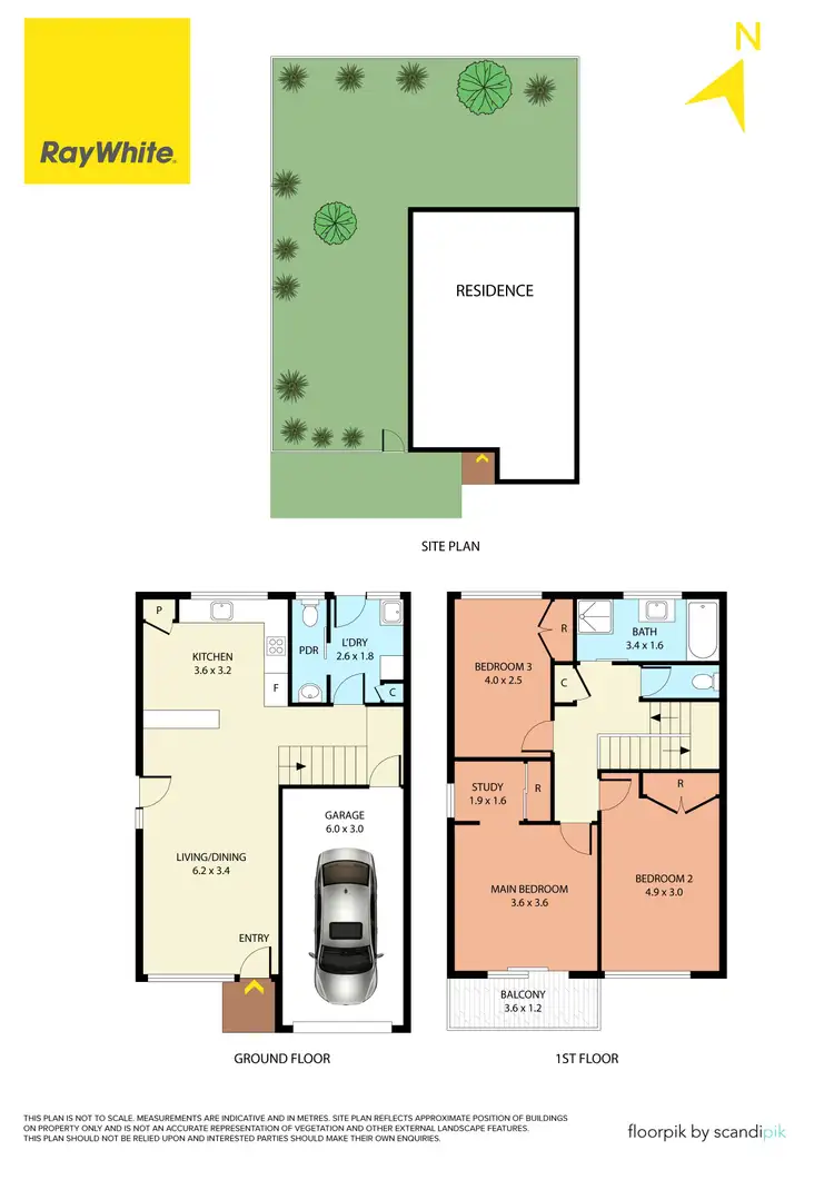 Floorplan of Homely townhouse listing, 13/62-64 Hamilton Road, Bayswater North VIC 3153