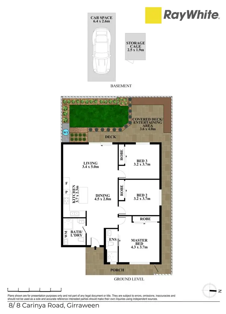 Floorplan of Homely villa listing, 8/8 Carinya Road, Girraween NSW 2145