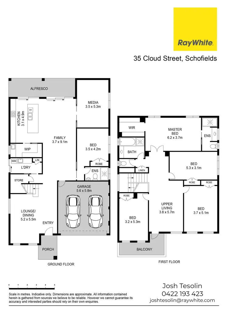 Floorplan of Homely house listing, 35 Cloud Street, Schofields NSW 2762
