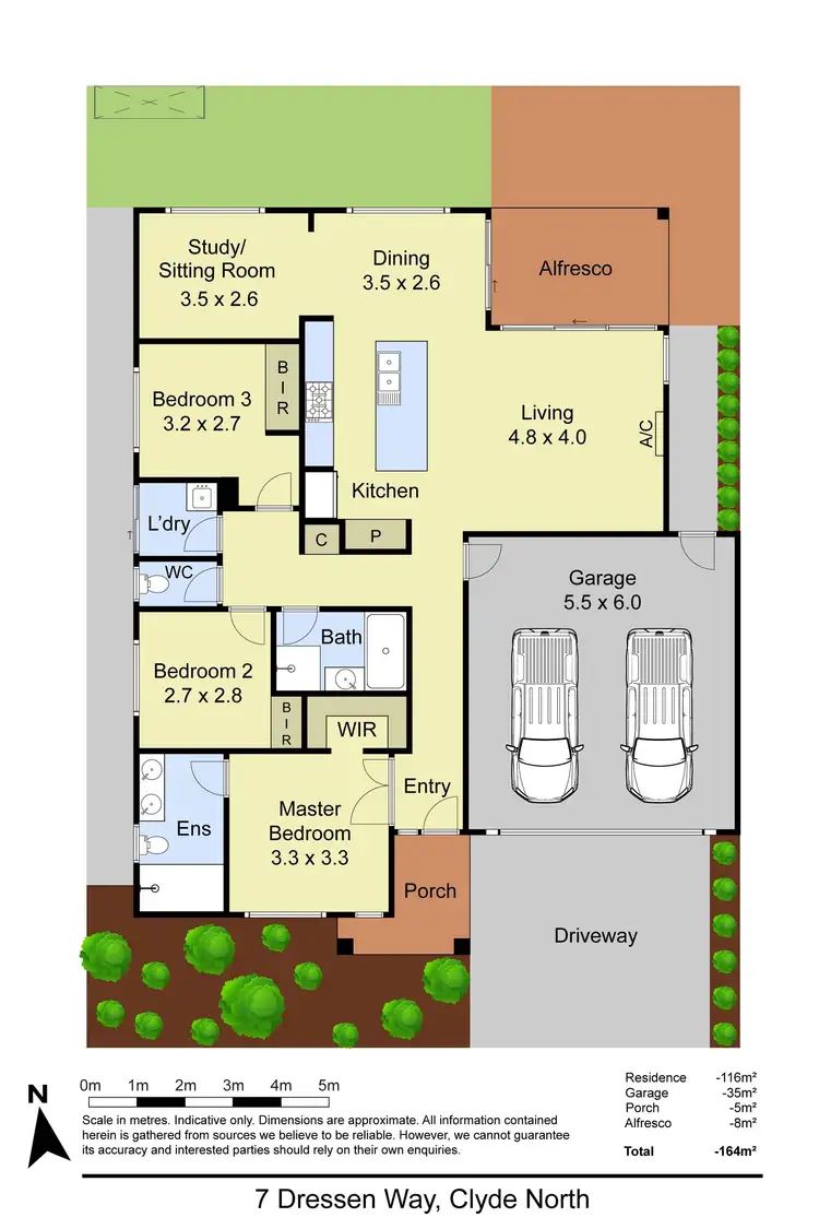 Floorplan of Homely house listing, 7 Dressen Way, Clyde North VIC 3978