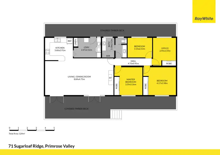 Floorplan of Homely house listing, 71 Sugarloaf Ridge Road, Primrose Valley NSW 2621
