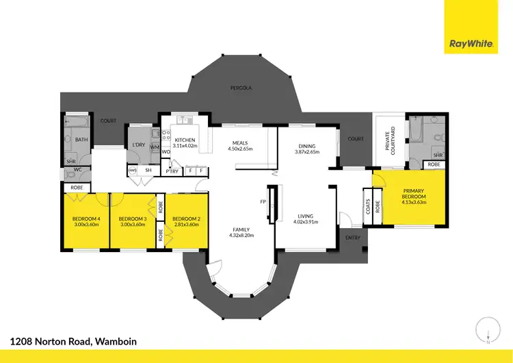 Floorplan of Homely rural property listing, 1208 Norton Road, Wamboin NSW 2620