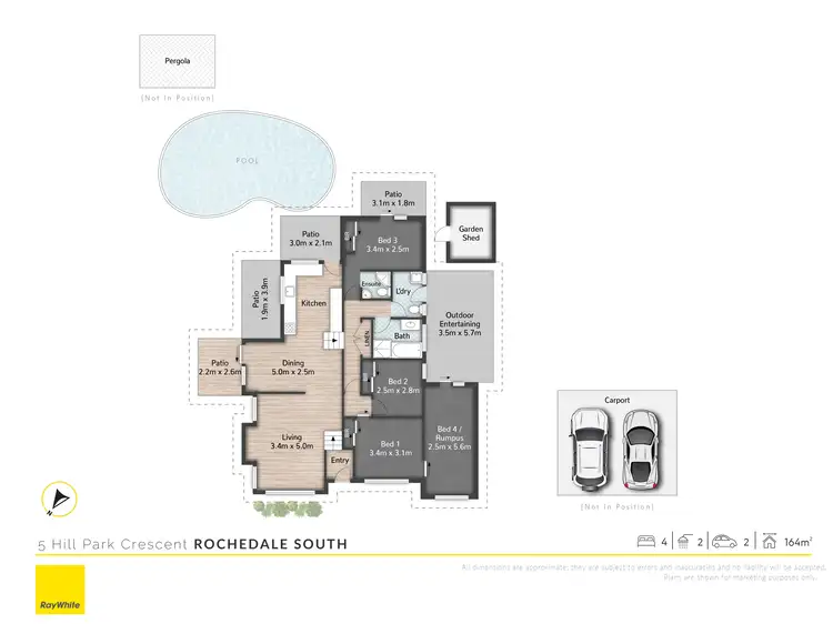 Floorplan of Homely house listing, 5 Hill Park Crescent, Rochedale South QLD 4123