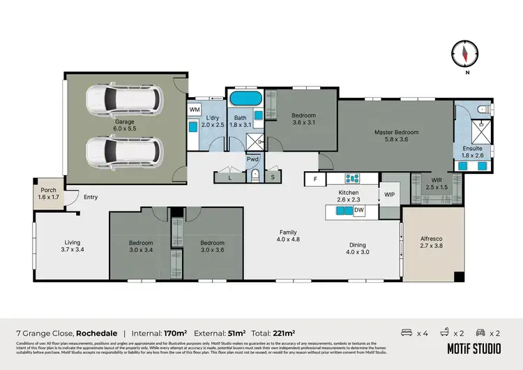 Floorplan of Homely house listing, 7 Grange Close, Rochedale QLD 4123