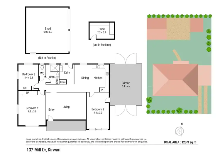 Floorplan of Homely house listing, 137 Mill Drive, Kirwan QLD 4817