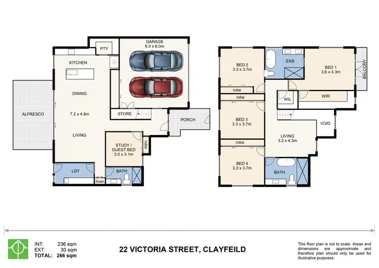 Floorplan of Homely house listing, 22 Victoria Street, Clayfield QLD 4011