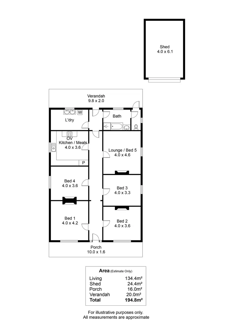 Floorplan of Homely house listing, 38 Huntriss Street, Torrensville SA 5031