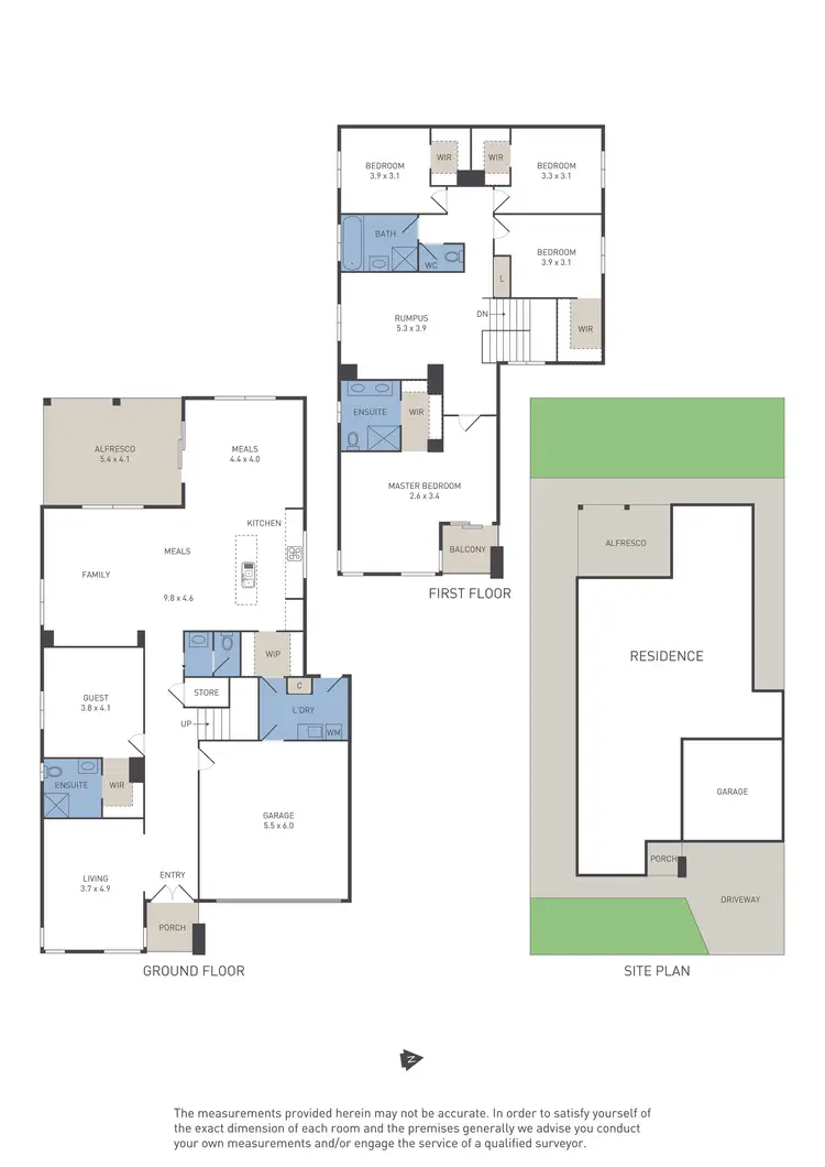 Floorplan of Homely house listing, 13 Medallion Boulevard, Tarneit VIC 3029