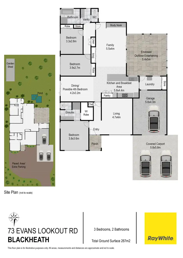 Floorplan of Homely house listing, 73 Evans Lookout Road, Blackheath NSW 2785