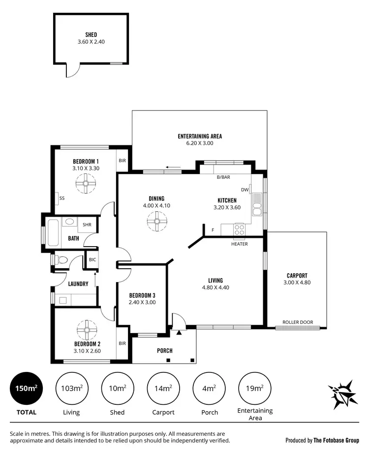 Floorplan of Homely house listing, 13 Southbound Avenue, Aberfoyle Park SA 5159