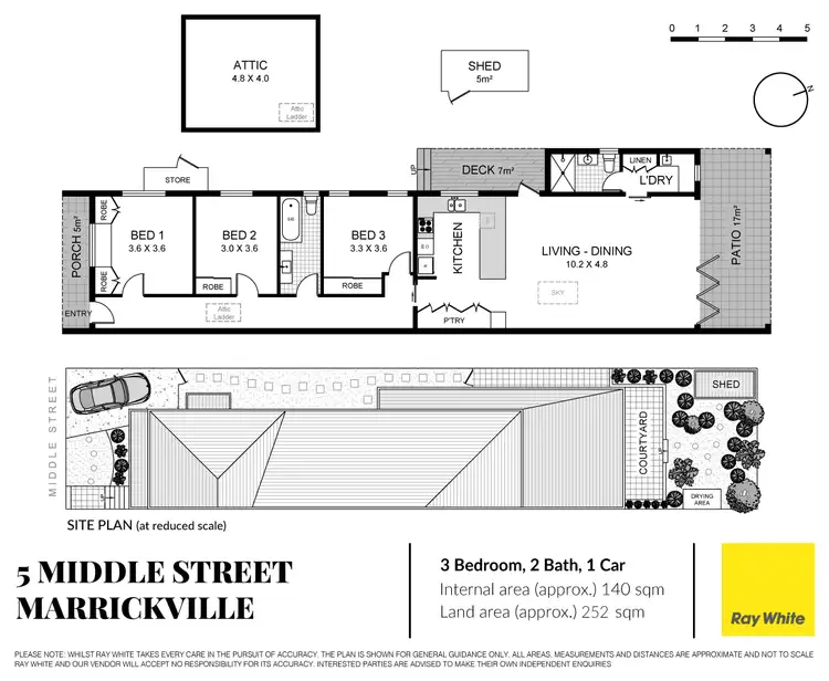 Floorplan of Homely house listing, 5 Middle Street, Marrickville NSW 2204
