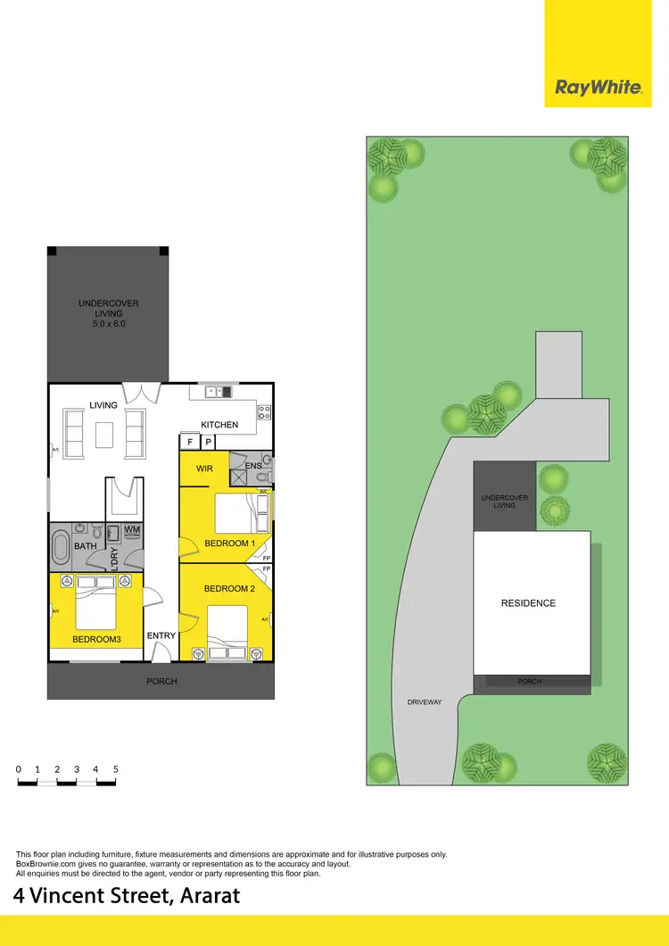 Floorplan of Homely house listing, 4 Vincent Street, Ararat VIC 3377